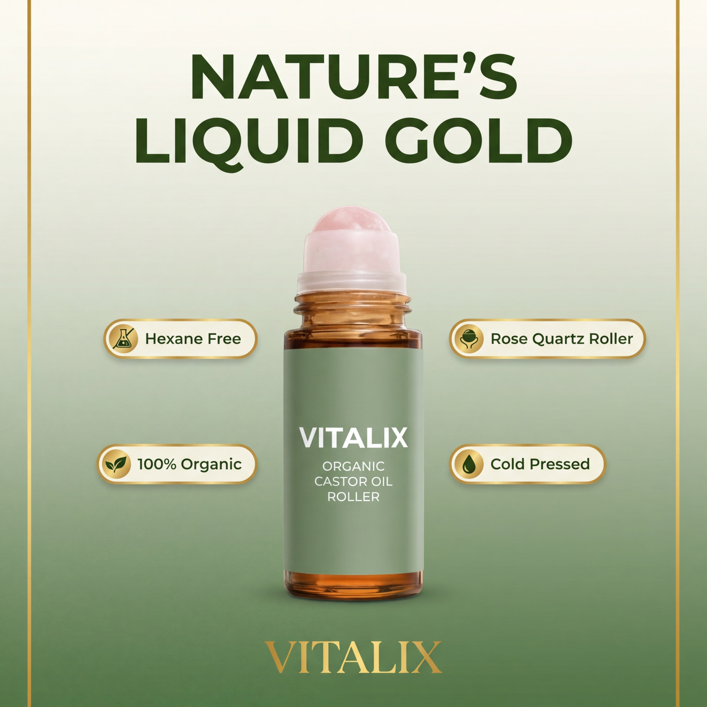 Organic Castor Oil Roller